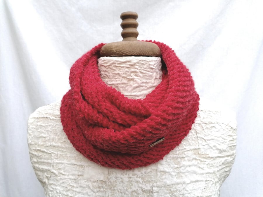 Red Infinity Scarf
