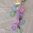 Simple Flower Bag Charm