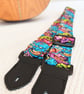 1.5 inch Wide Adjustable Ukulele Strap with zombies - Image 4