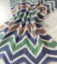 Chevron striped baby blanket  - Image 3