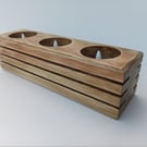 Slotted Candle Holder