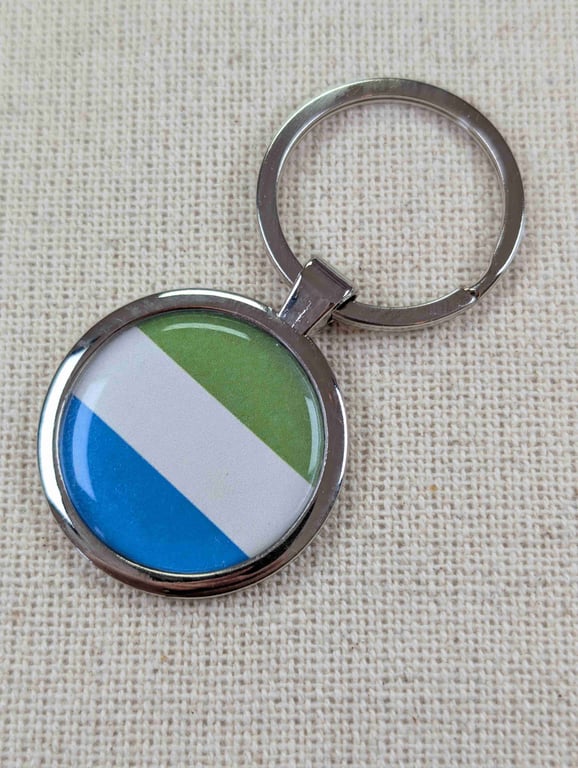 The Galapagos Islands Flag Keyring