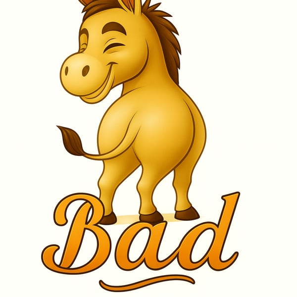 Sassy & Charming Donkey Wall Art – Perfect for Animal Lovers