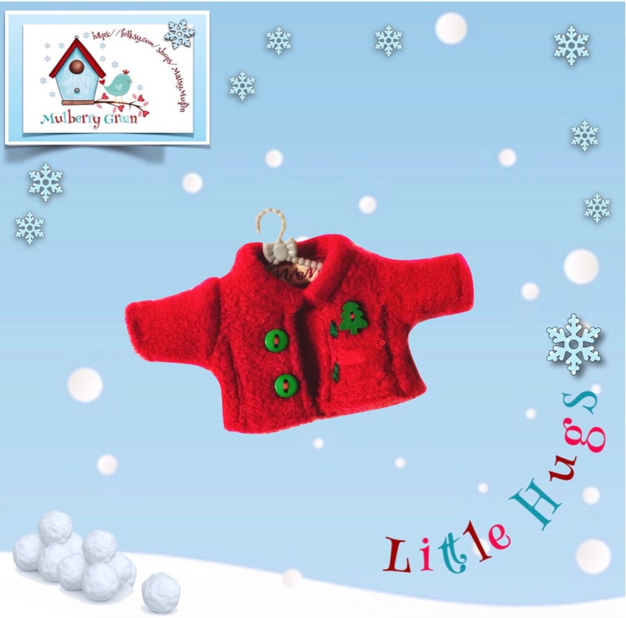 Little Hugs’ Fleece Christmas Jacket