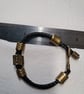 Leather Viking Rune Bracelet - Image 5