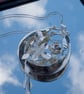 Sterling Silver Flower Basket Pendant - Image 2