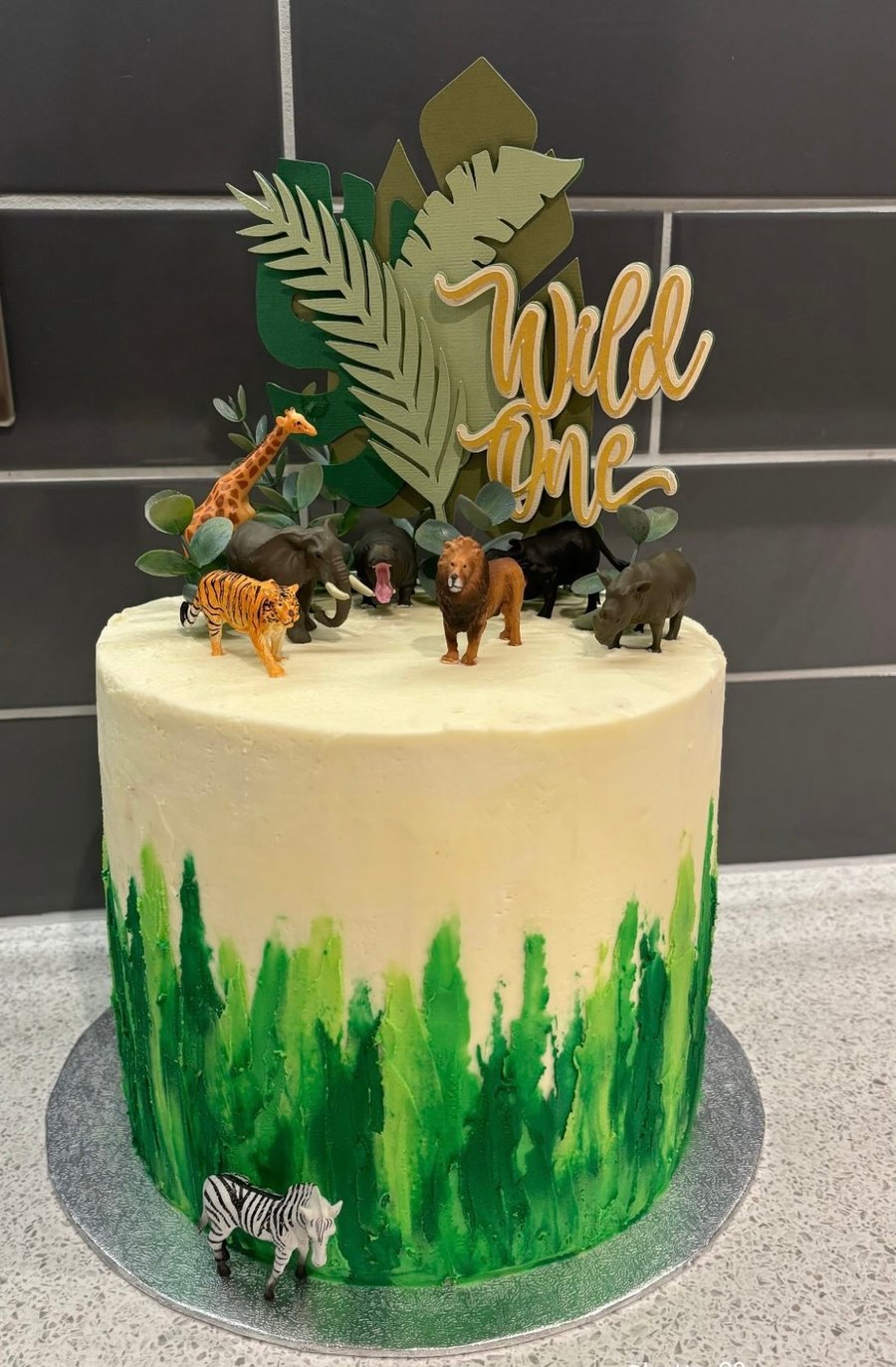 Wild One First Birthday Cake Topper. 