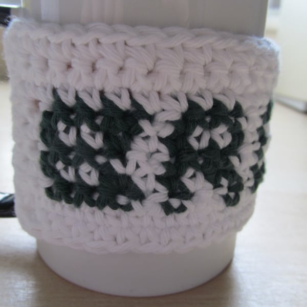 Brontë Crochet Mug Cozy Handmade Literature