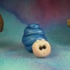 Spring Sale ... Tiny Village Snail OOAK Sculpt by Ann Galvin Gnome Village