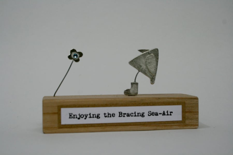 Enjoying the Bracing Sea-Air