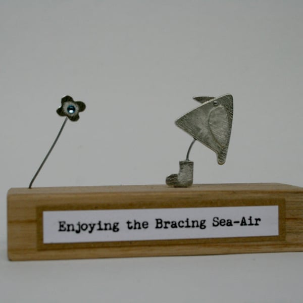 Enjoying the Bracing Sea-Air