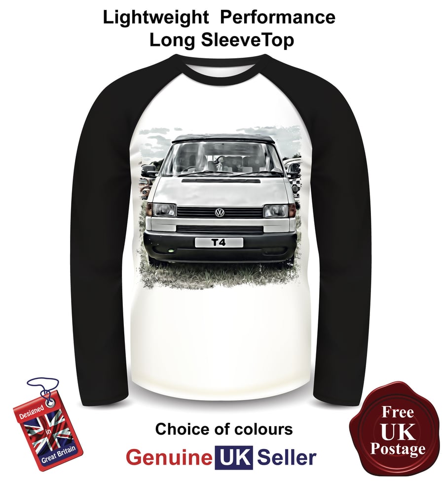 T4 Mens Top, T4, T4 Mens Long sleeve T Shirt,