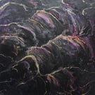 "Cosmic Chaos" Original Handmade Acrylic Canvas Painting Abstract Wall Art