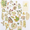 Paper Ephemera Pack - Flowers - Craft Supplies