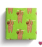 Sloth wrapping paper, children's gift wrap, novelty print gift  - Image 1