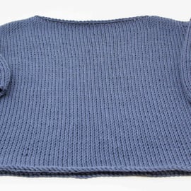 Navy Blue Organic Cotton Jumper 12 - 18 Months