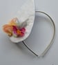 Handmade Fascinator 'Raspberry' - Image 3