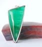 Bowlerite pendant - apple green