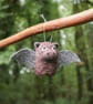 DIY Kit Woolly Bat Needle Felting - Beginners Craft Kit High Quality - Image 8