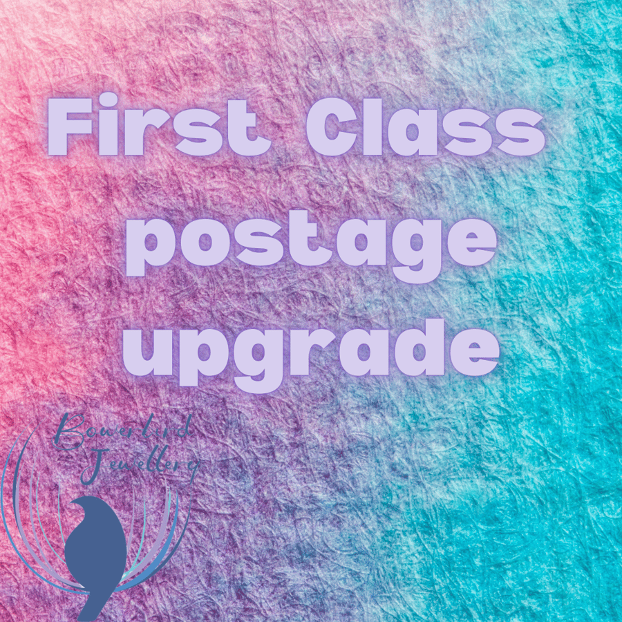 First Class postage upgrade - Royal Mail