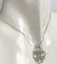 Celtic Cross Sterling Silver Chainmaille Pendant - Image 4
