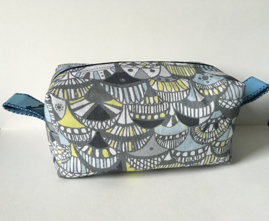 Cosmetics bag, Peacock print, bags and accessories, gifts for her 