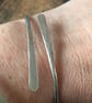 Adjustable Sterling Silver Bangle - Image 4