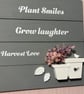 Handmade Wooden Garden Quote Plaque – Flower Pots, Bird & Floral Wall  - Image 7