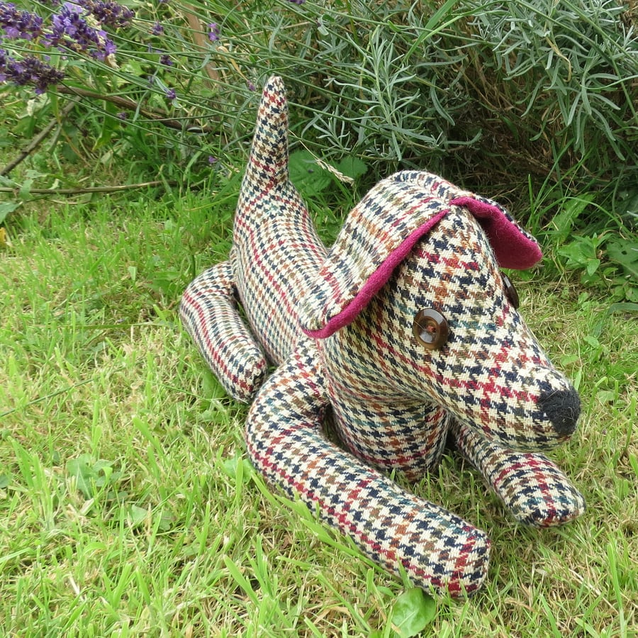 Dog doorstop,  Henry.