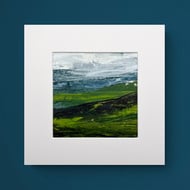 Original Seascape Painting - As the Clouds Descend
