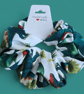 Handmade dinosuar hair scrunchie