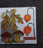 Cut paper collage autumn greetings card - Image 3