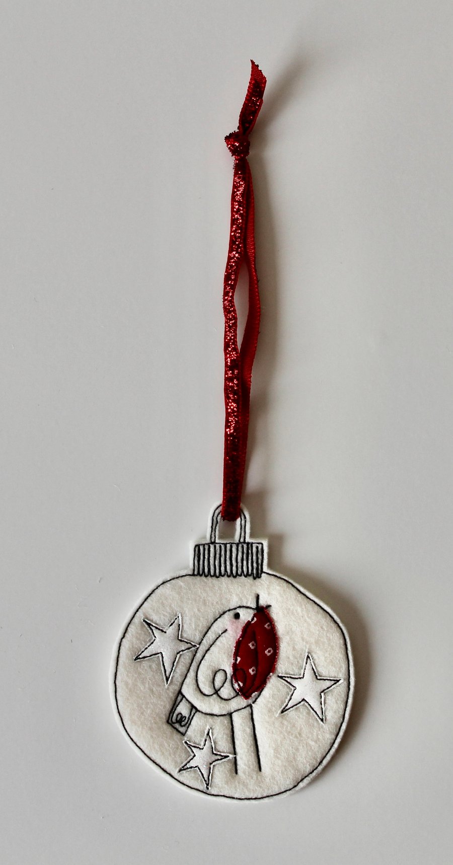 'Robin Christmas Bauble' - Hanging Decorations