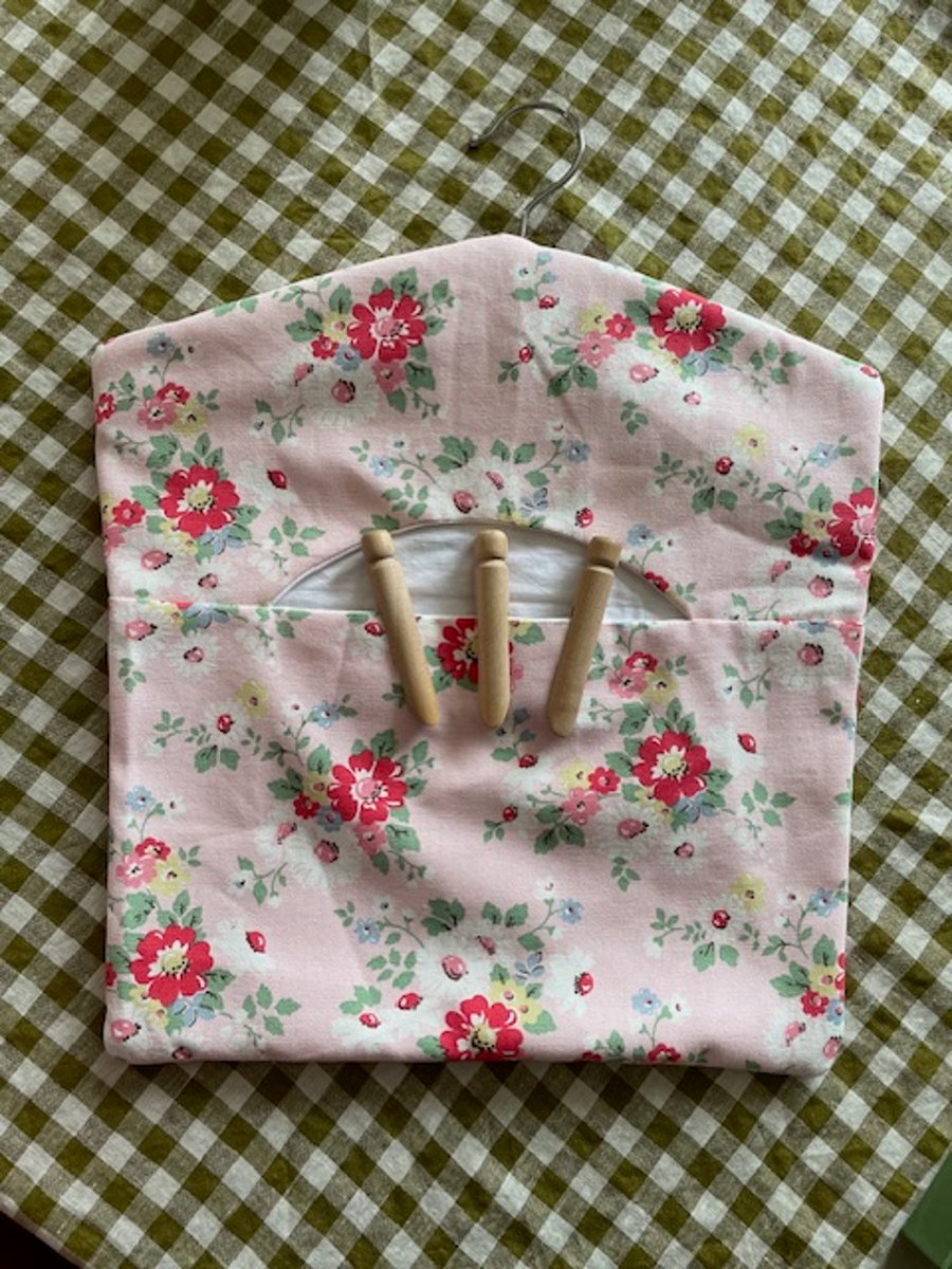 Special order for Polly - Cath Kidston pink floral peg bag