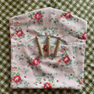 Cath Kidston pink floral peg bag