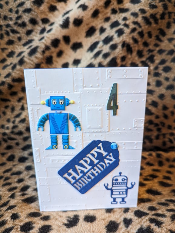 Birthday Card for 4 Year Old