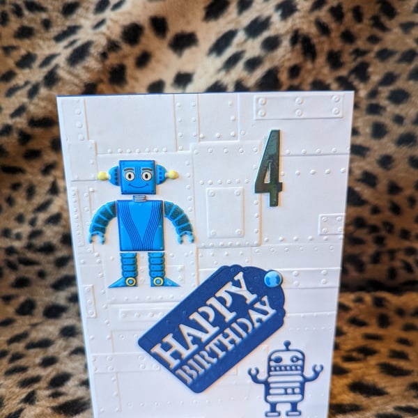 Birthday Card for 4 Year Old