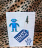 Birthday Card for 4 Year Old - Image 1