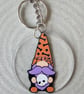 Handmade Acrylic Halloween Ghost & Gonk Keyrings - Image 5
