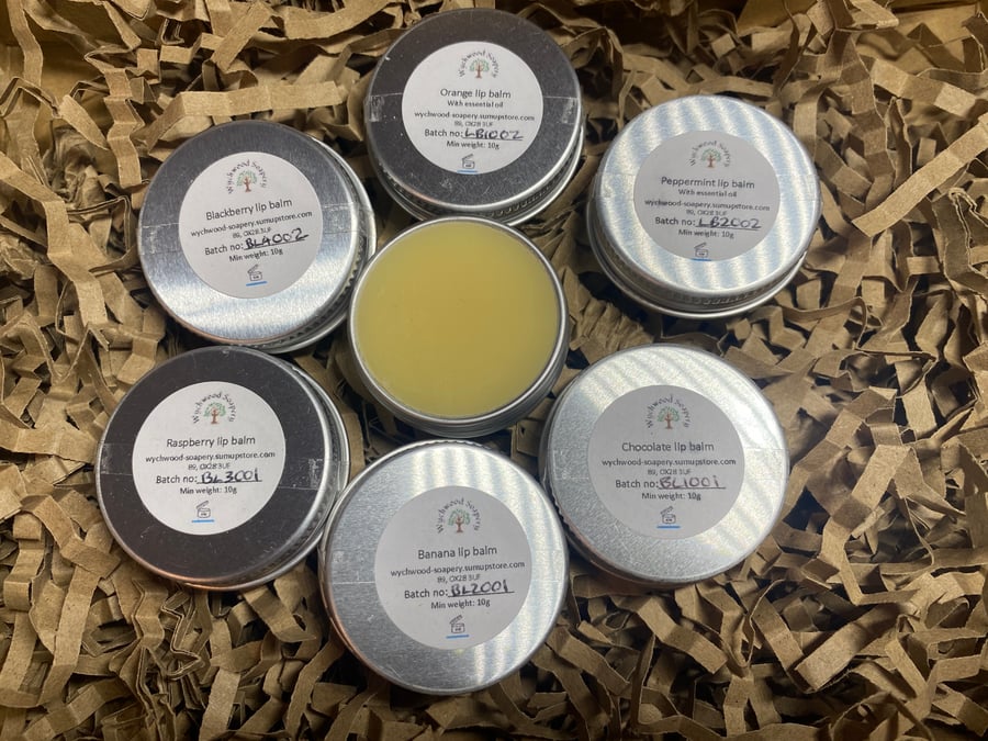 Vegan lip balms