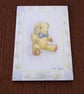 Notepad magnetic back. Teddy painting from original artwork printed on cover - Image 1