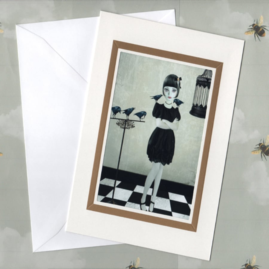 Blank Gothic Greeting / Note Card Companions