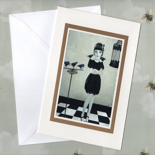 Blank Gothic Greeting / Note Card Companions