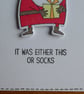 Santa Gift Tags - White - Image 2