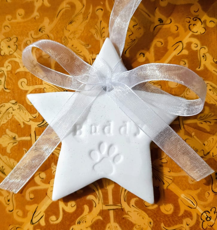 Personalised pet's star