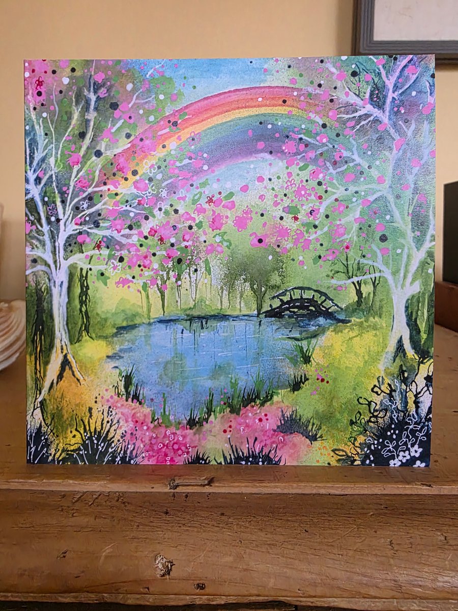 'Tranquility' greetings card