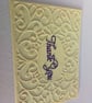  Thank you card. Elegant card. Handmade card. . Ref 342.  - Image 3