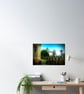 Tower Bridge London Cityscape England Photograph Print - Image 2