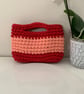 Crochet handbag