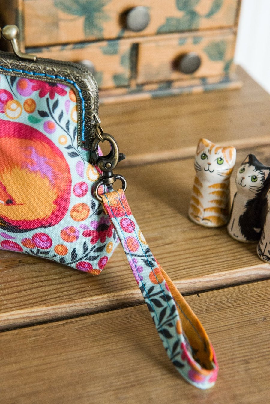 Wristlet strap for coin purses and bags - can be added to most of my coin purses